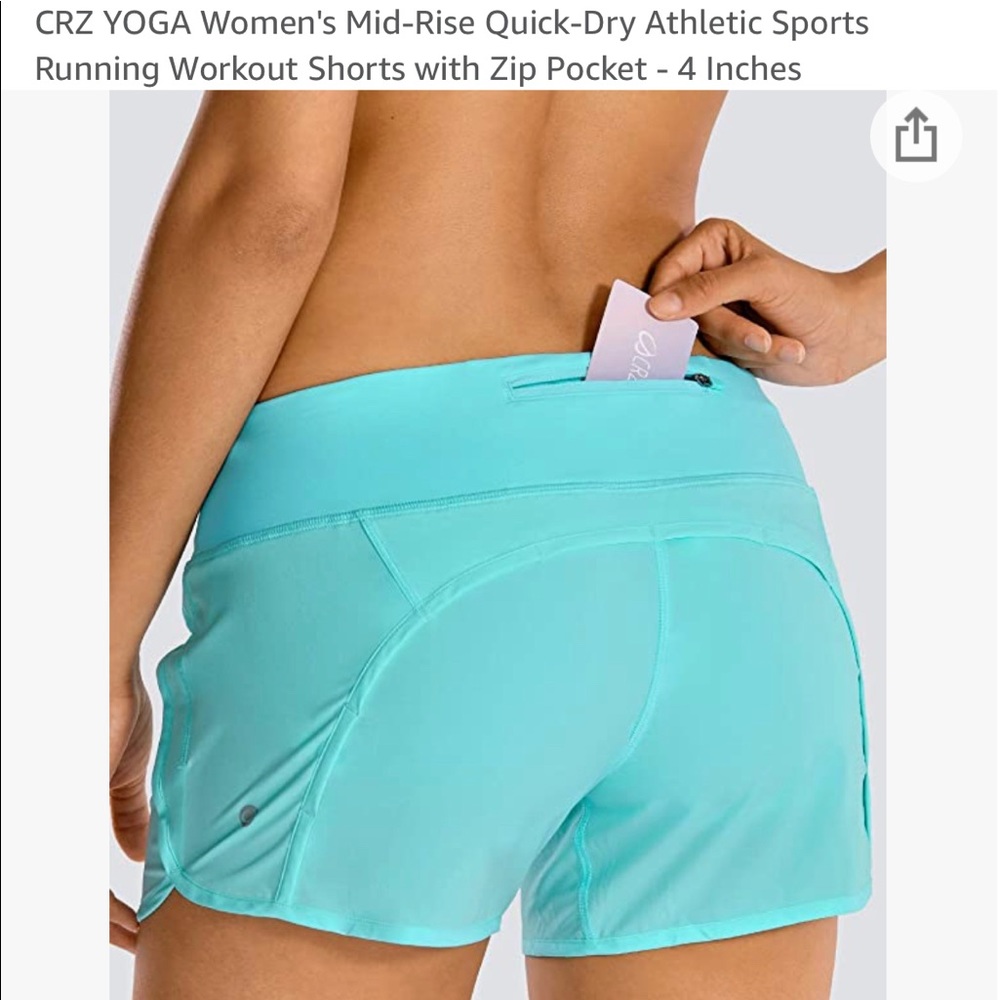 CRZ Yoga running shorts